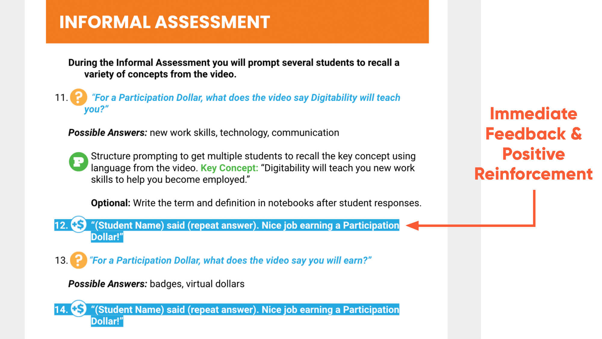 2021 immediate-feedback-reinforcement-informal-assessment