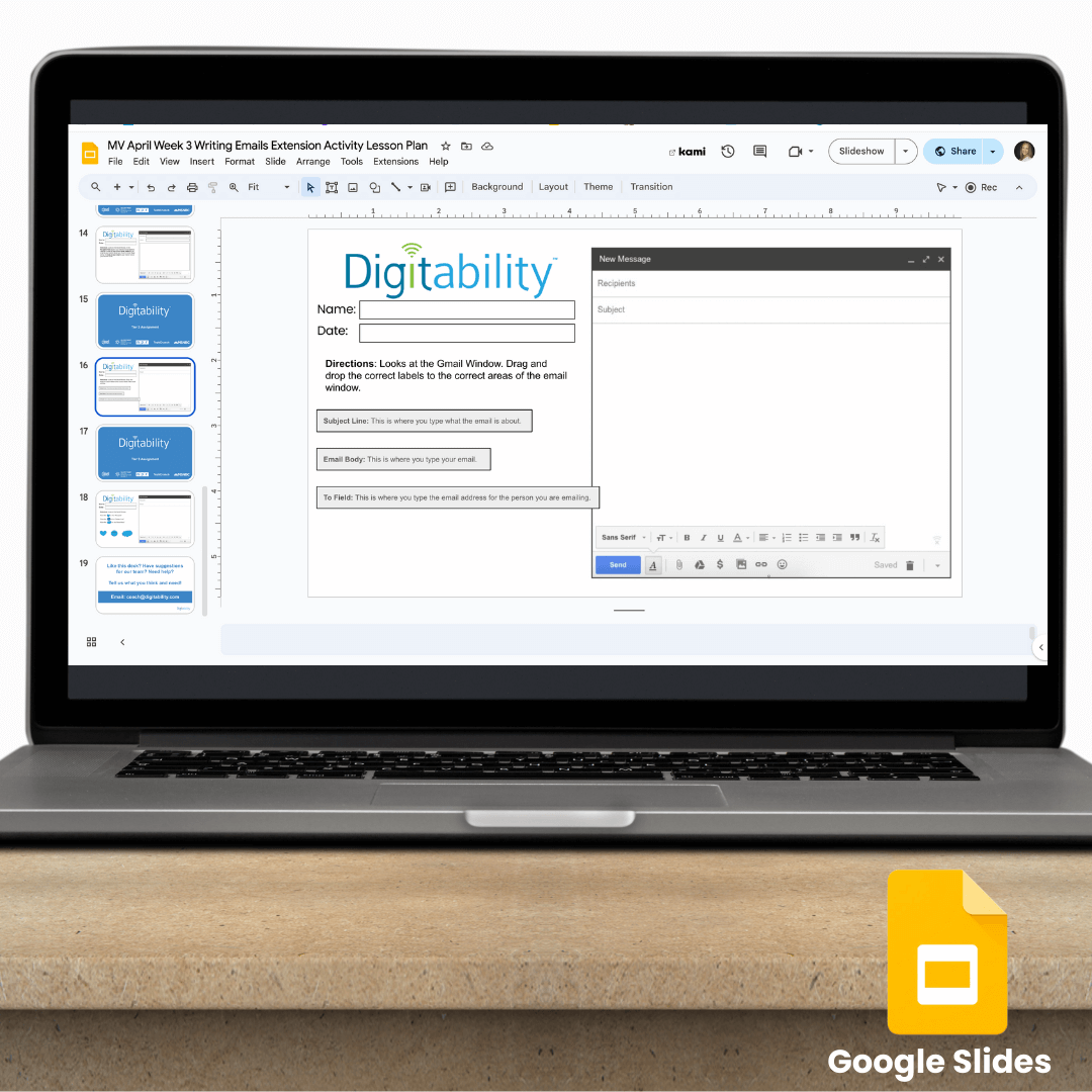 April Week 3 Google slides Graphic