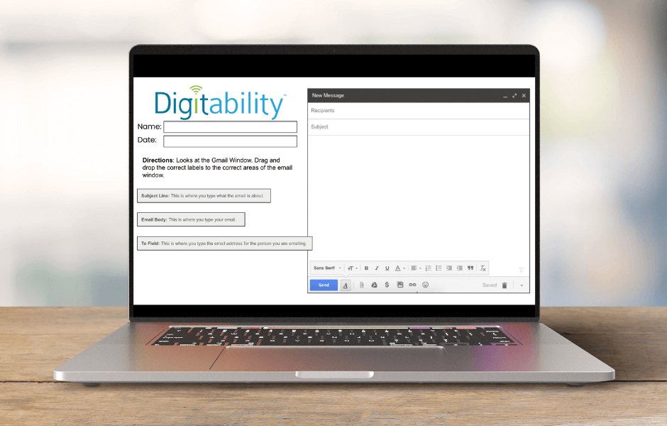 Digitability Free Resource | Writing Emails Lesson