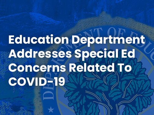 EducationDepartmentAddressesSpecialEdConcerns