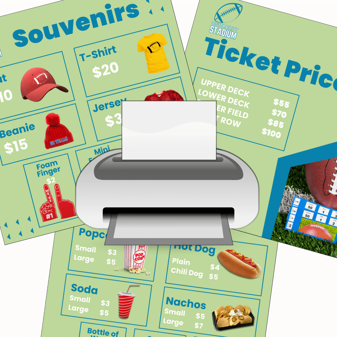 February Week 3 Printables graphic