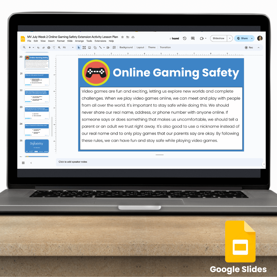 July Week 2 Online Gaming Safety
