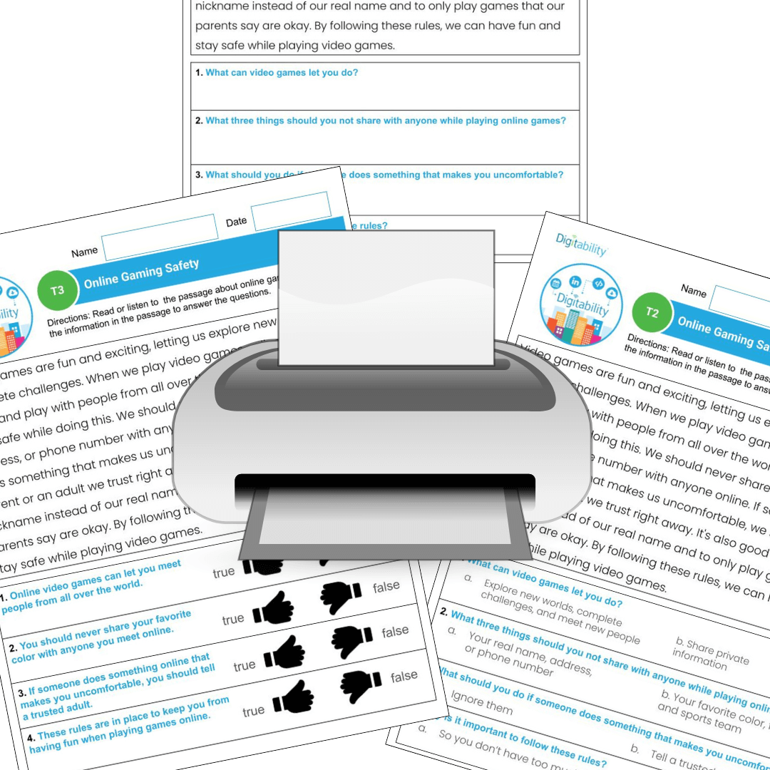 July Week 2 printable icon