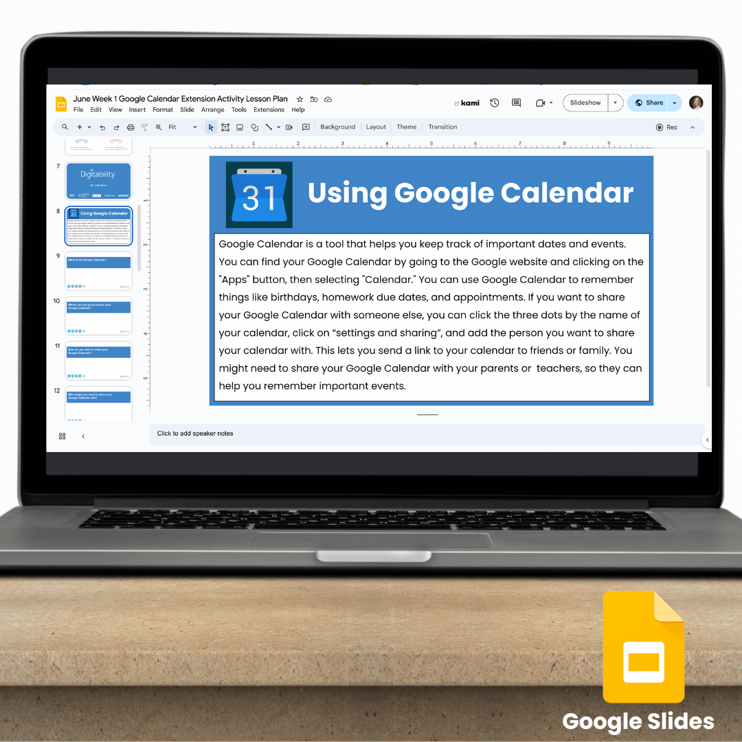 June Week 1 Google slides Graphic