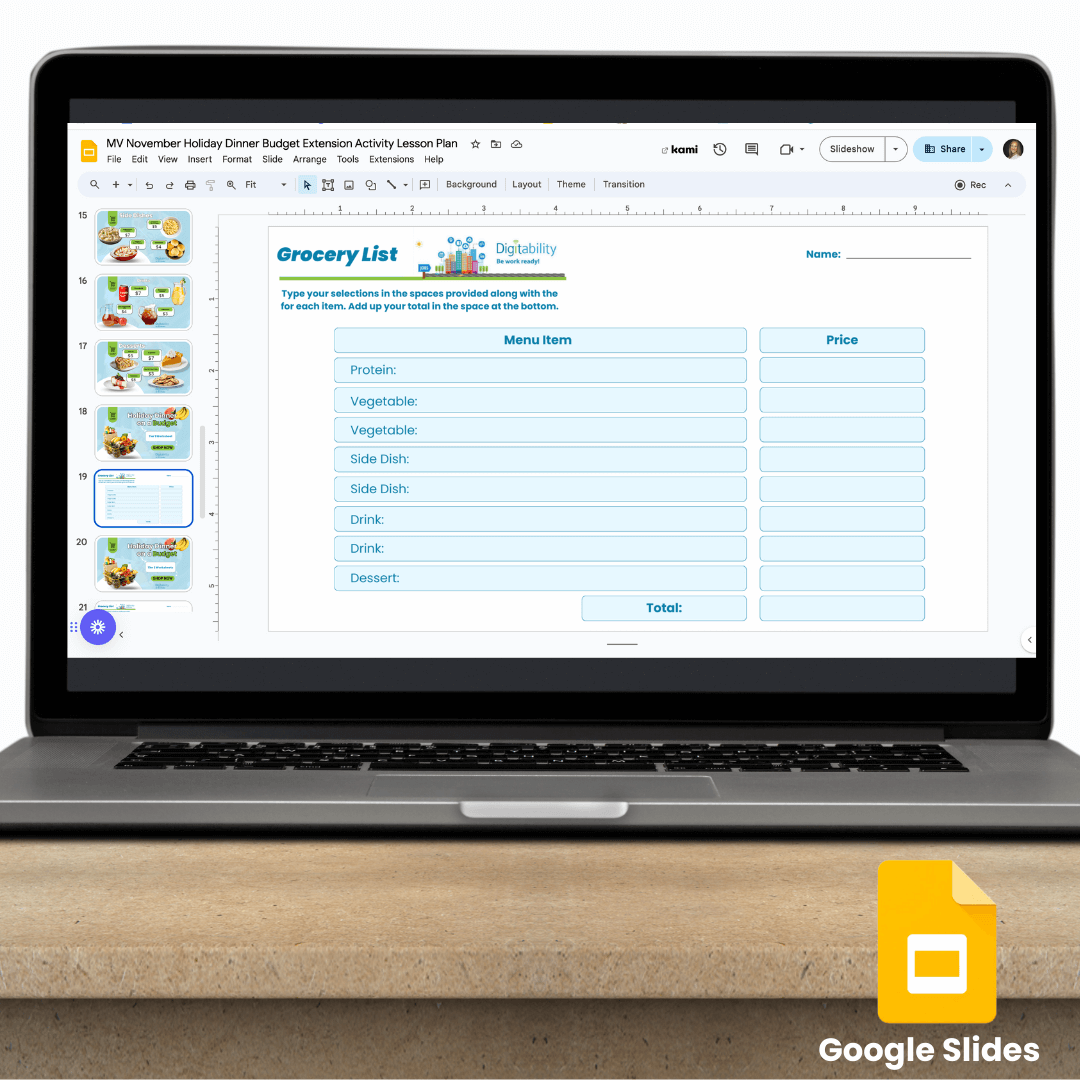 November Google slides Graphic