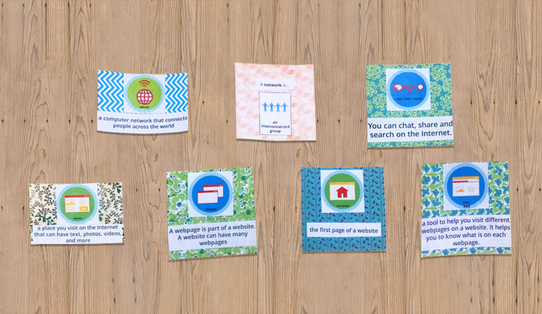 Download FREE At-Home Badge Word Wall Resource