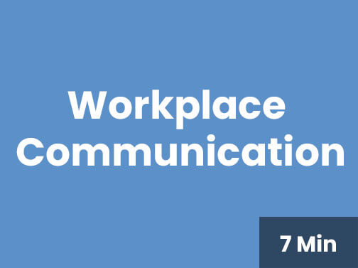 Workplace Communiation