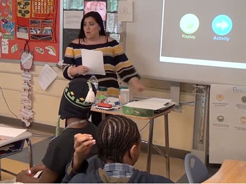 literacy language informal assessment video image